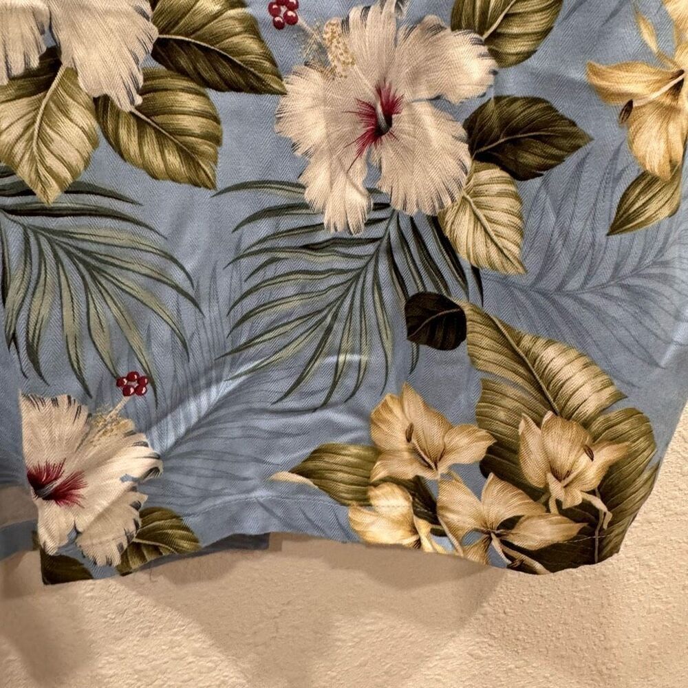 Hawaiian reserve collection men's 100% rayon shirt size XL - Picture 8 of 8